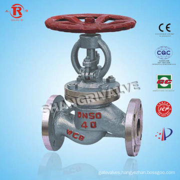 liquified gas globe valve